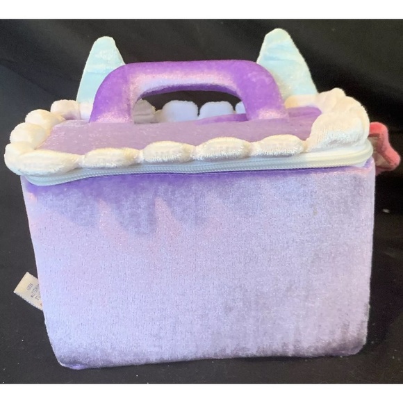 Baby Gund My Little Princess Purple Castle Plush Playset Zip Storage Frog Mirror - Picture 3 of 12